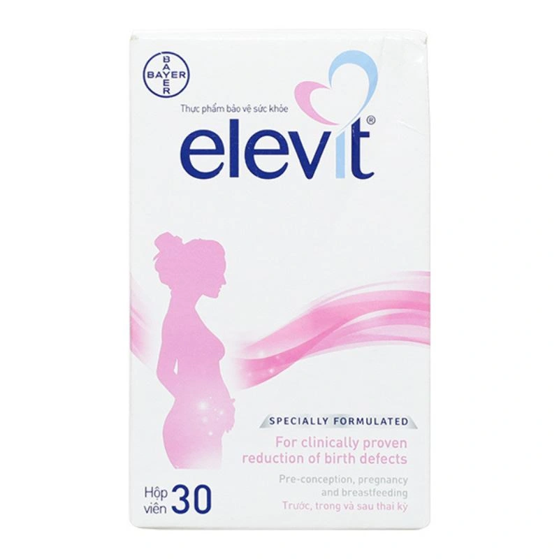 Elevit bổ sung vitamin và khoáng chất, 30 viên dạng viên 2