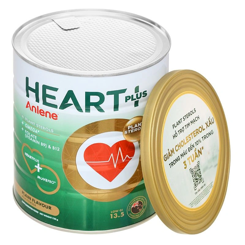Combo 2 hộp sữa bột người lớn Anlene Heart Plus 750g 14