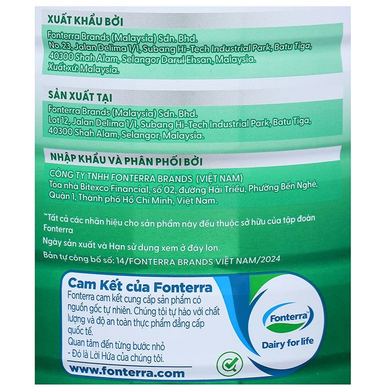 Combo 2 hộp sữa bột người lớn Anlene hương vani 800g 21