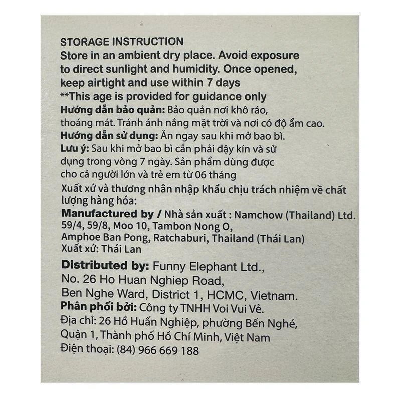 Bánh gạo ăn dặm Happy Bites vị cà rốt và dâu hộp 21g (từ 6 tháng) 9