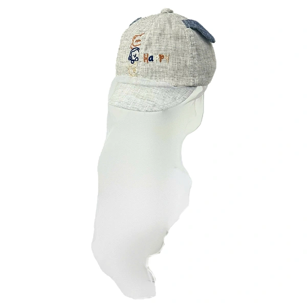 Nón kết cho bé Duy Ngọc 6286 màu xám 1