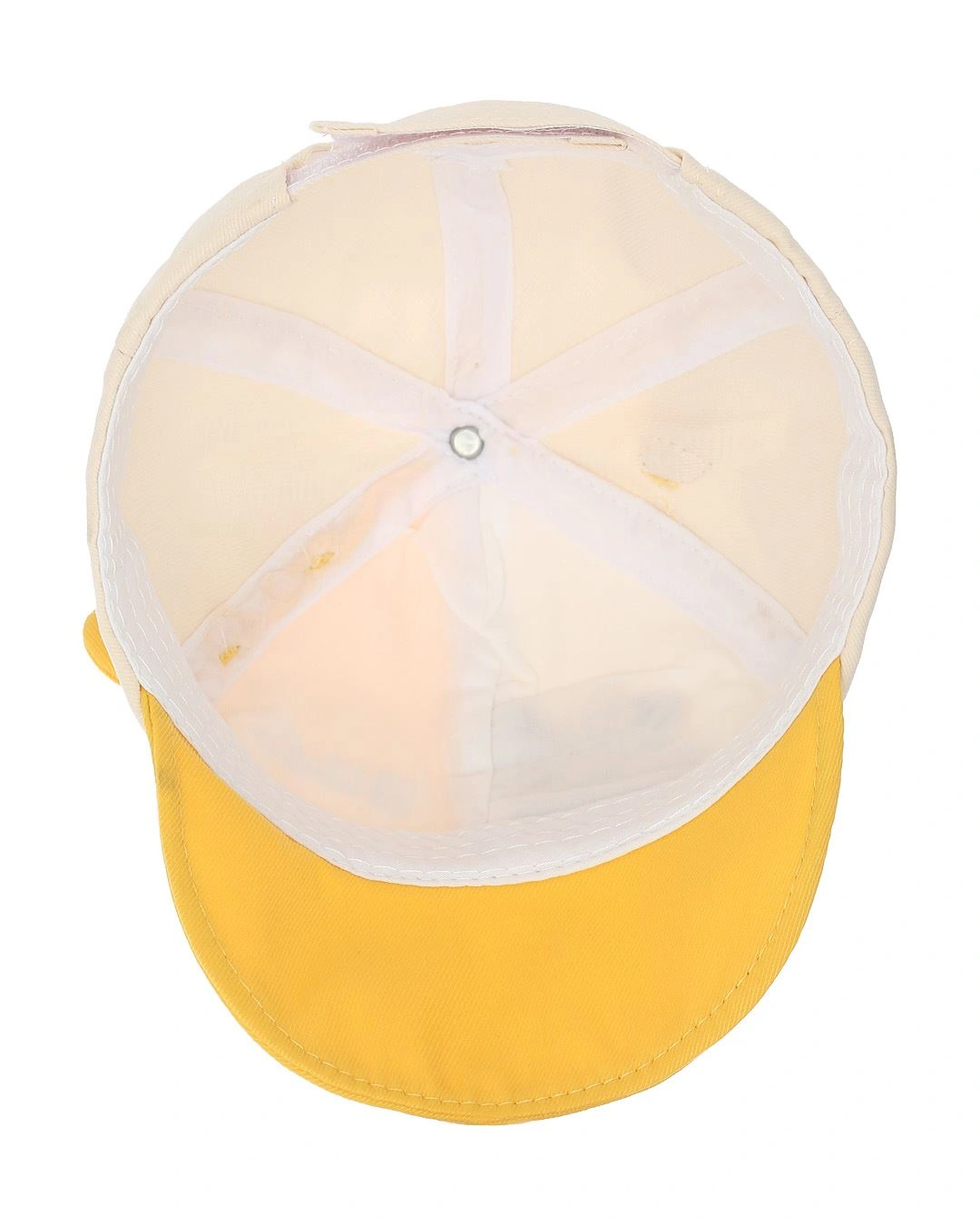 Nón kết cho bé TOP KIDS thêu ếch màu be - vàng 6