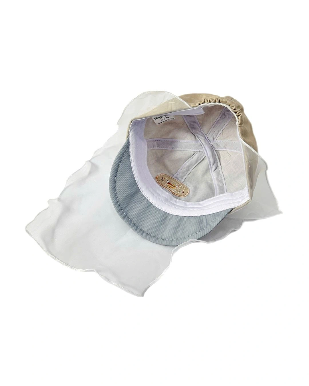 Nón kết cho bé Duy Ngọc 6323 màu xám - be 5
