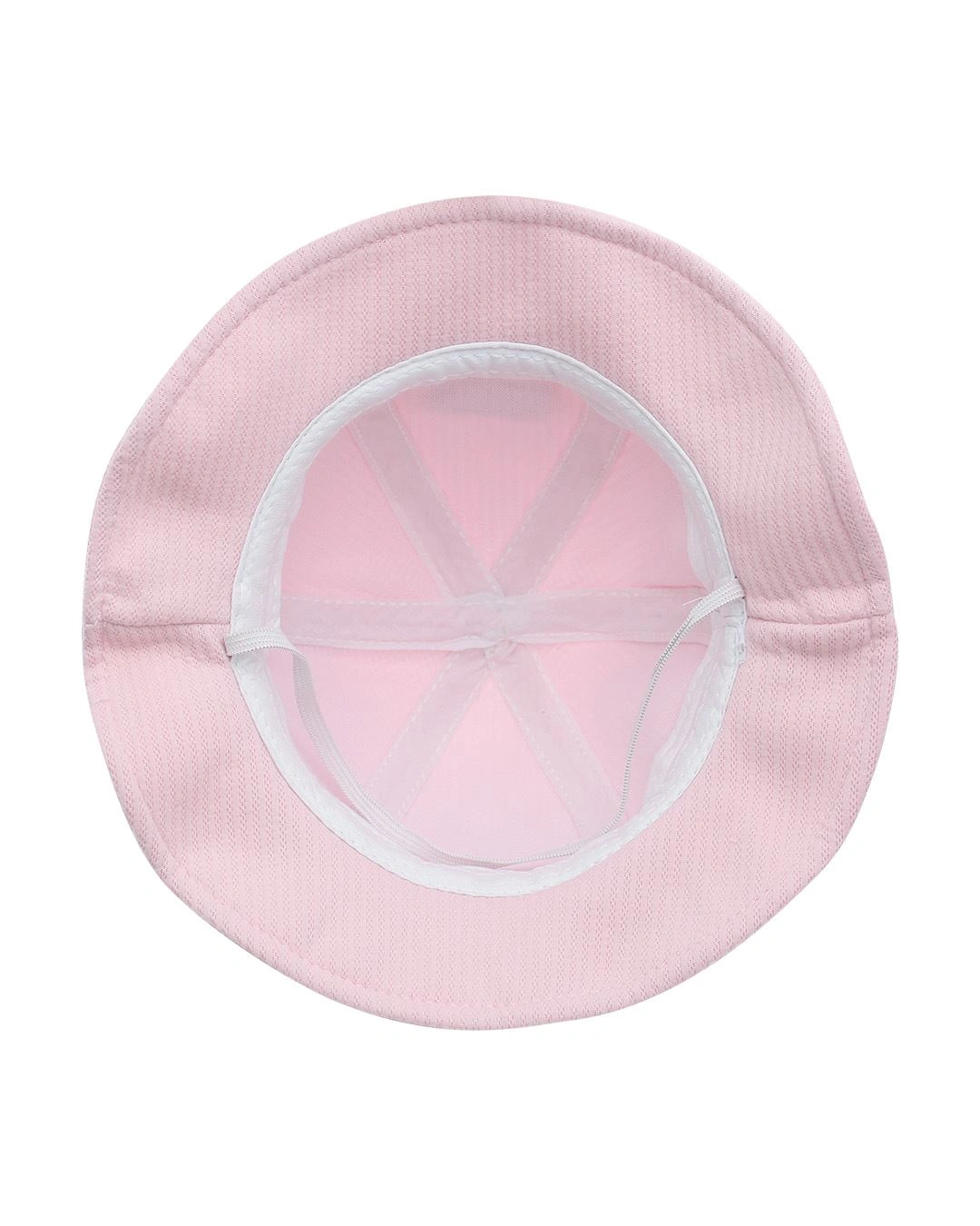 Nón vành cho bé gái TOP KIDS thêu gấu màu hồng 6