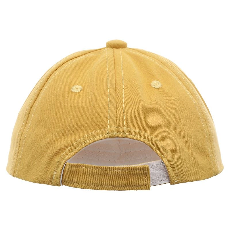 Nón kết cho bé TOP KIDS thêu gấu lucky màu vàng 4