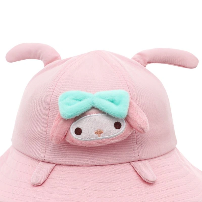 Nón vành cho bé TOP KIDS thêu Cinnamoroll màu trắng 14