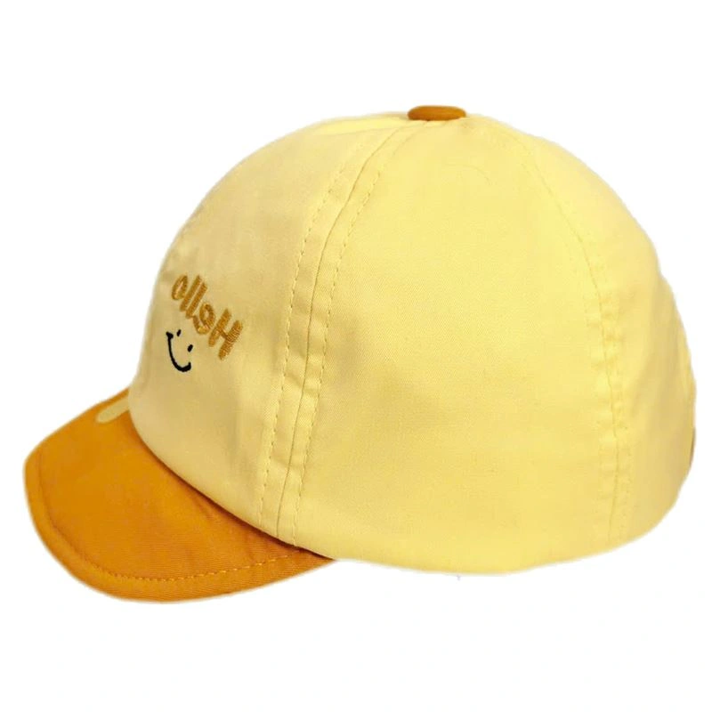 Nón kết cho bé Duy Ngọc 6910 màu vàng 2