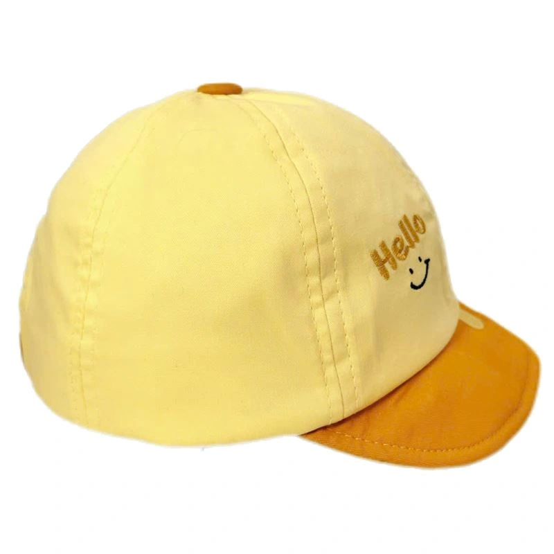 Nón kết cho bé Duy Ngọc 6910 màu vàng 3