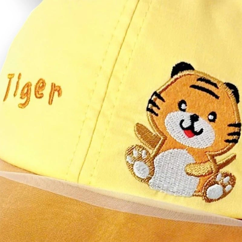 Nón kết cho bé Duy Ngọc 6552 màu vàng 4