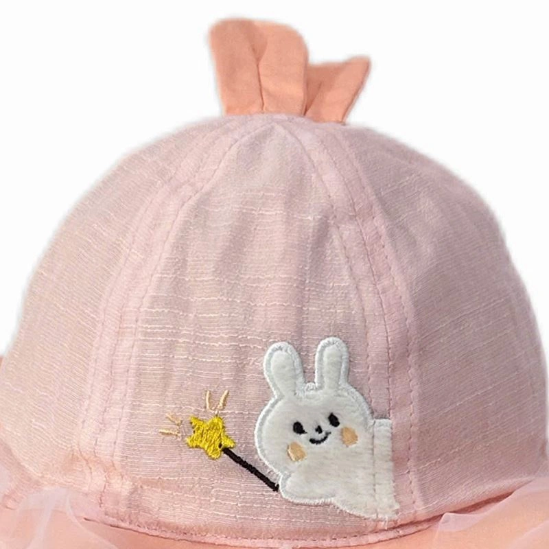 Nón vành cho bé Duy Ngọc 6545 màu cam 5