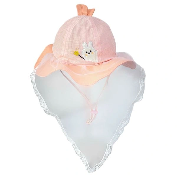 Nón vành cho bé Duy Ngọc 6545 màu cam 1