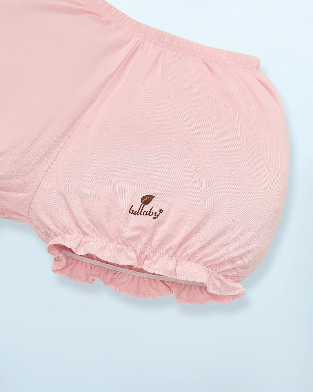 Bộ sát nách bé gái Lullaby NH985R màu hồng 9