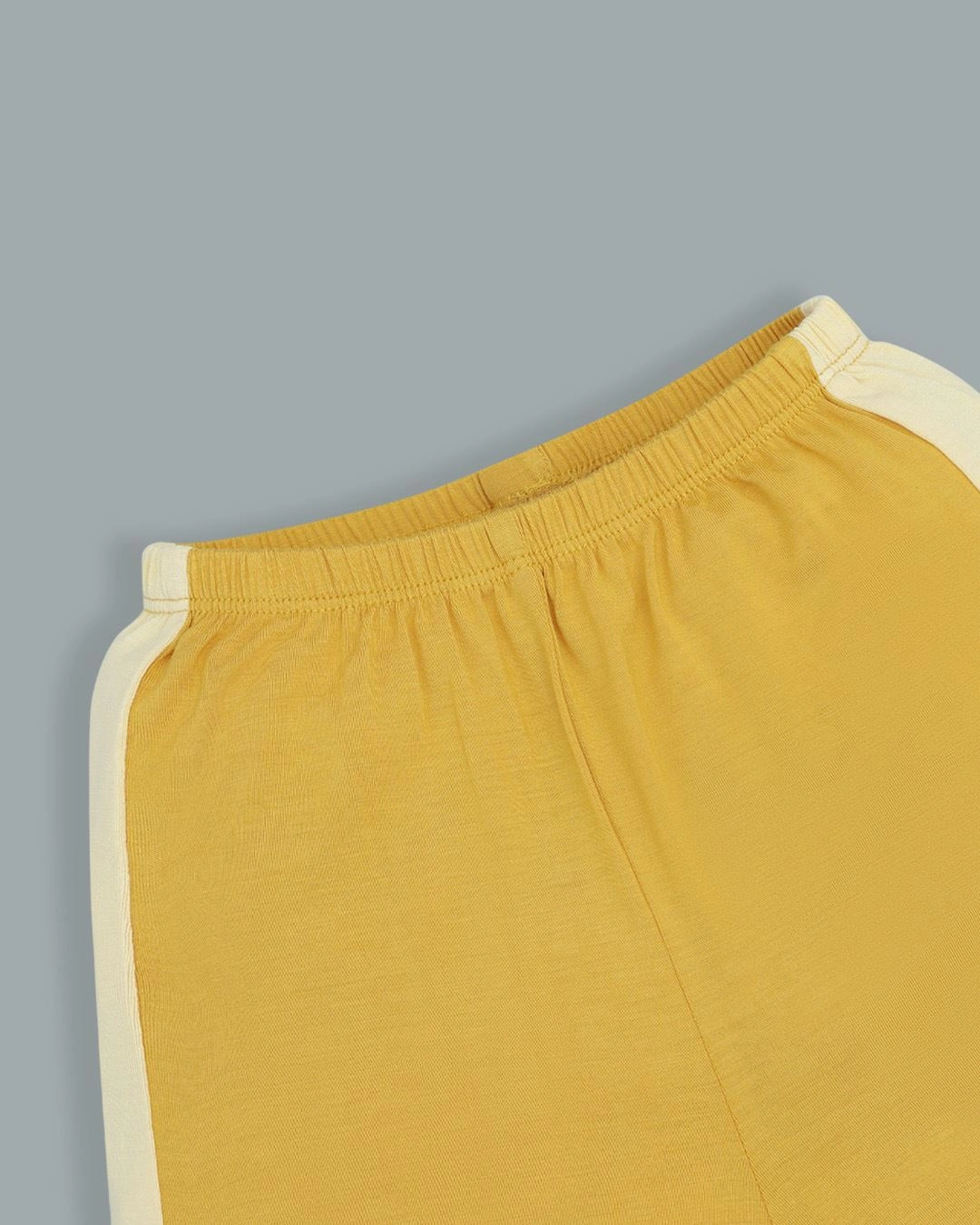 Bộ sát nách bé gái La Pomme trẻ nhỏ màu vàng 12