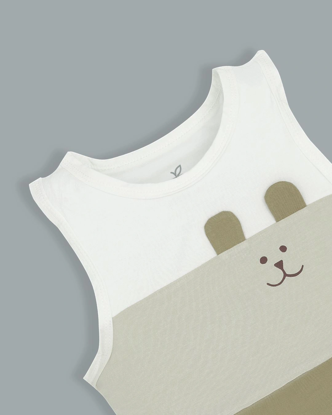 Bộ sát nách bé gái La Pomme trẻ nhỏ màu vàng 18