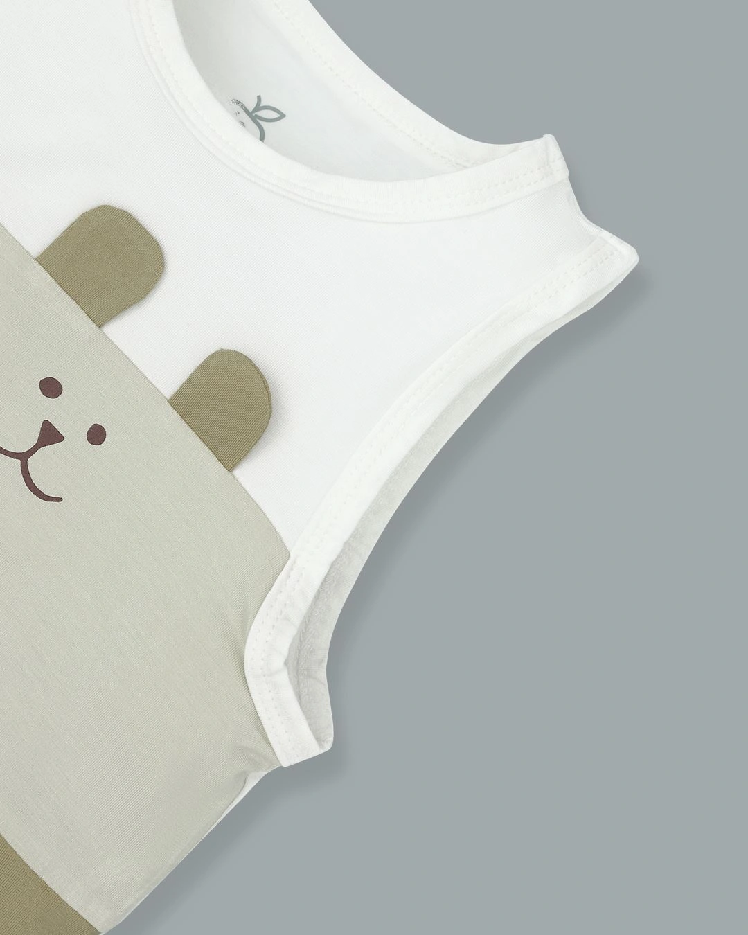 Bộ sát nách bé gái La Pomme trẻ nhỏ màu vàng 19