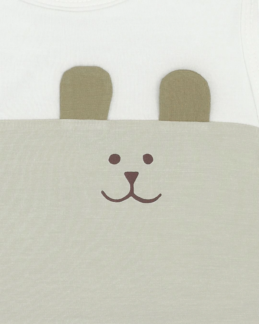 Bộ sát nách bé gái La Pomme trẻ nhỏ màu vàng 20