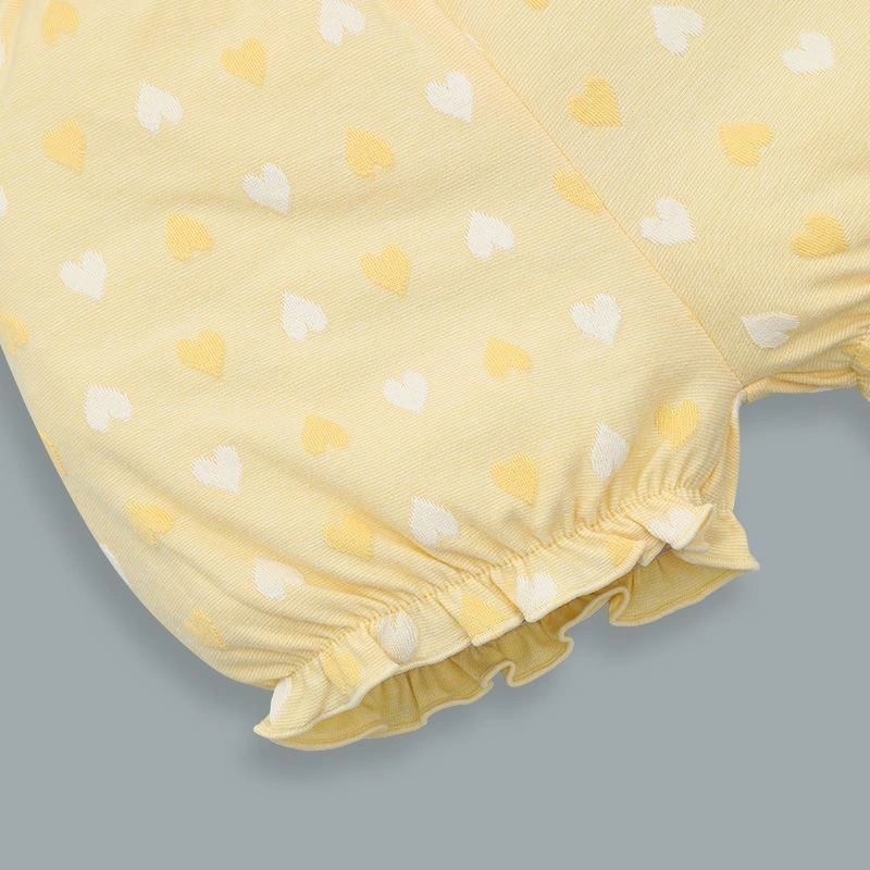 Bộ sát nách bé gái Pony Kids in gà con màu da cam 18