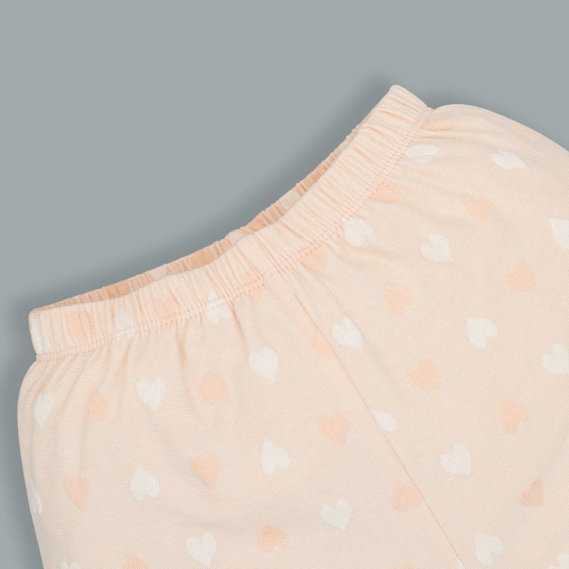 Bộ sát nách bé gái Pony Kids in gà con màu da cam 7