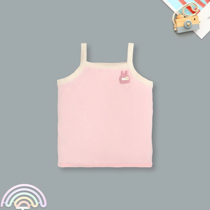 Bộ sát nách bé gái Lullaby NH397N màu cam 13