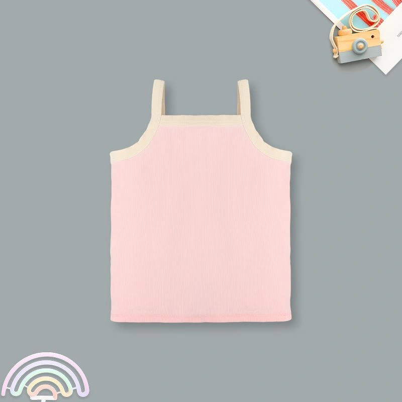 Bộ sát nách bé gái Lullaby NH397N màu cam 14