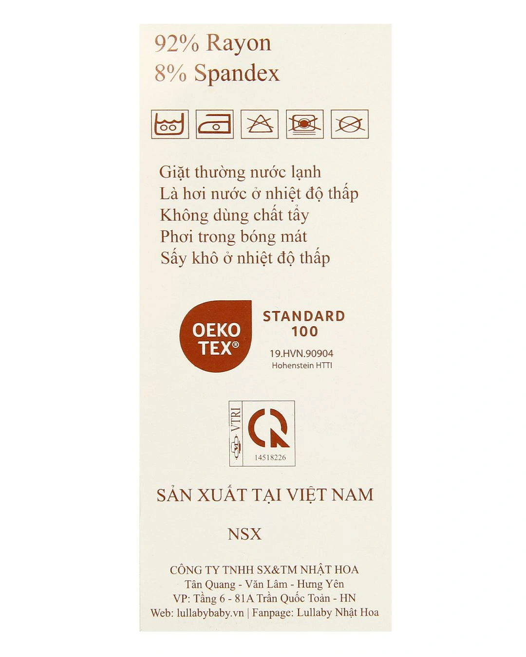 Bộ tay ngắn bé gái Lullaby NH983R màu hồng 12