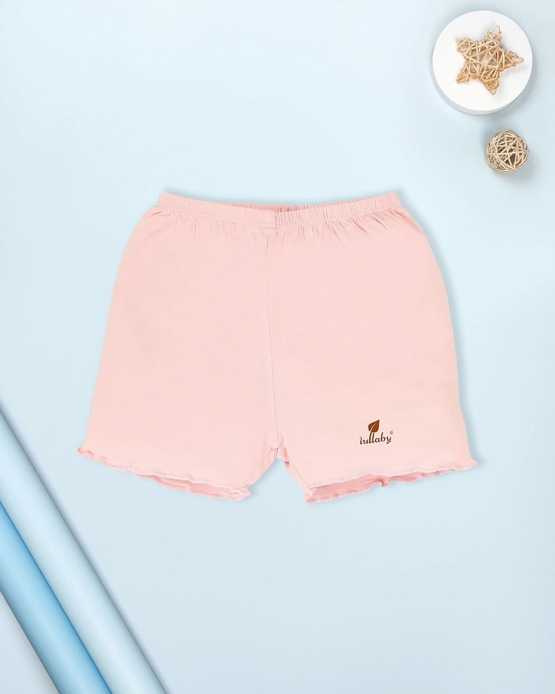 Bộ tay ngắn bé gái Lullaby NH983R màu hồng 9