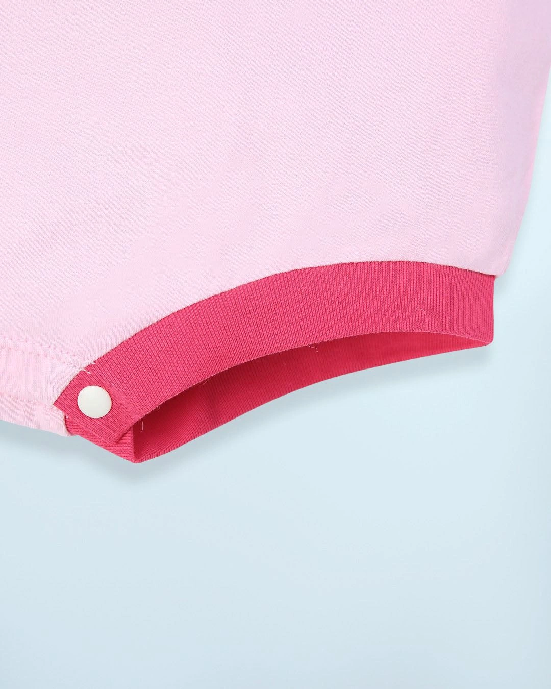 Bodysuit bé gái Pony Kids in gấu dâu màu hồng 5