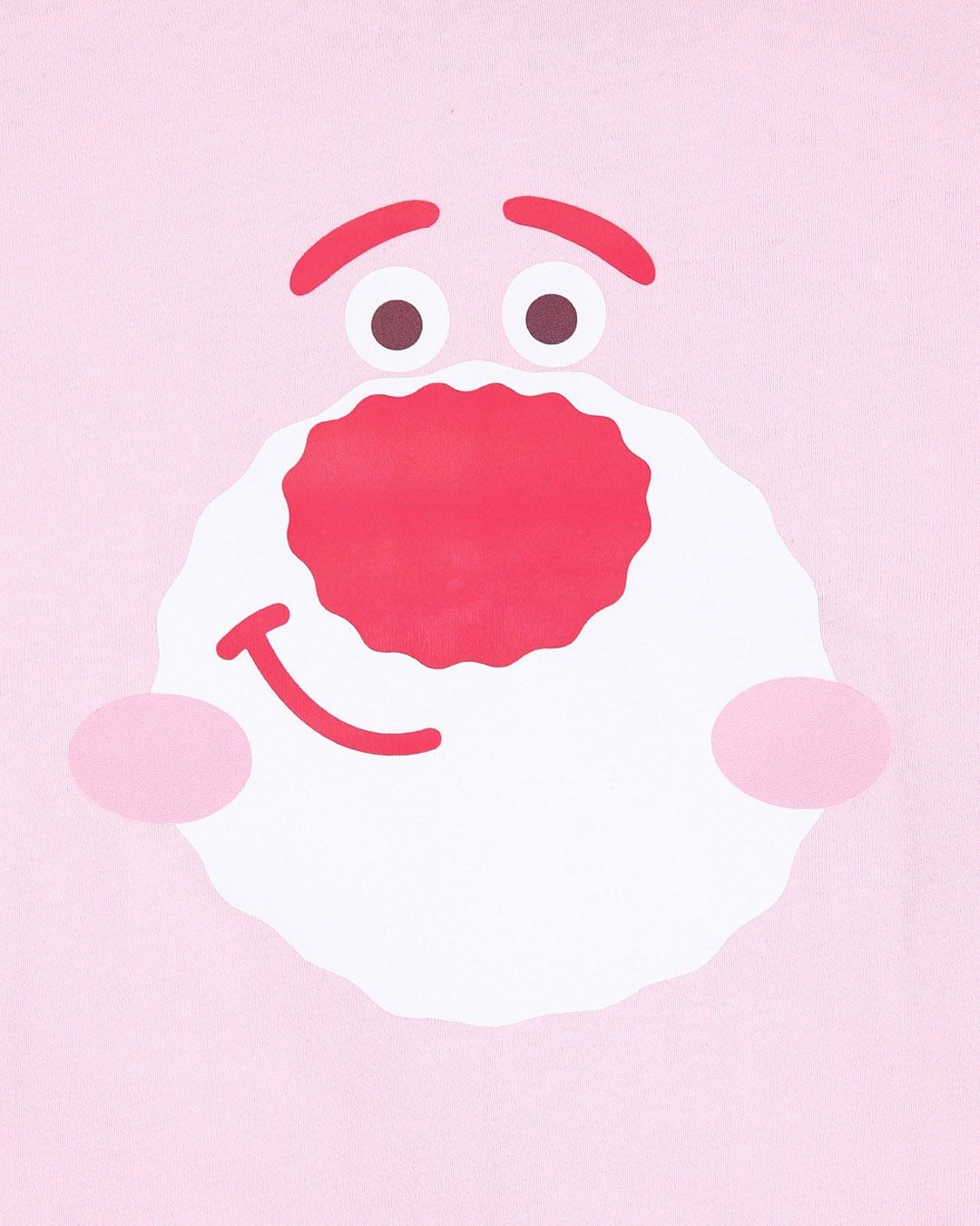 Bodysuit bé gái Pony Kids in gấu dâu màu hồng 7