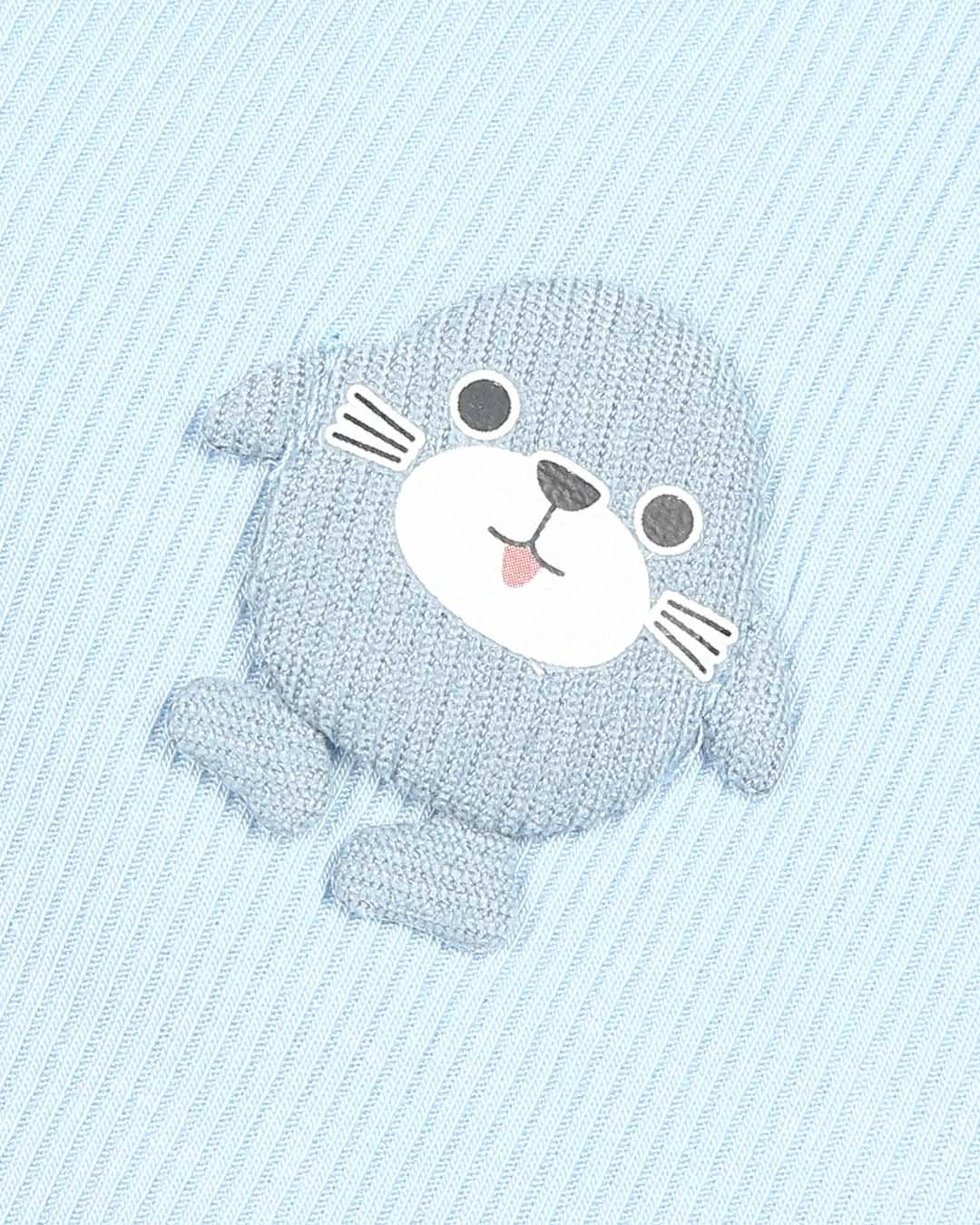 Bộ sát nách bé trai Lullaby NH952R màu xanh dương 7