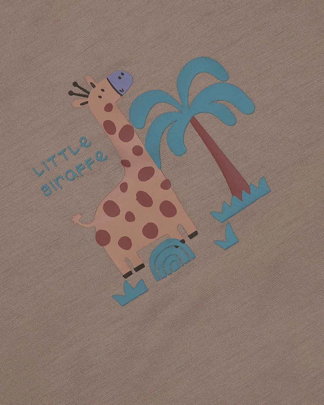 Bộ sát nách bé trai Lullaby NH984R màu nâu 5