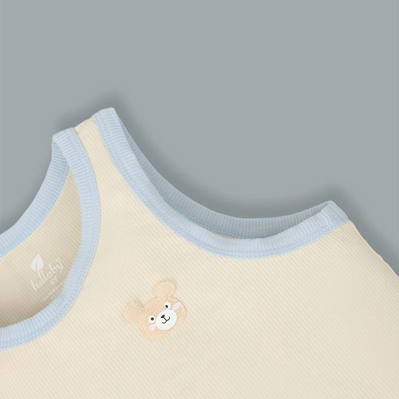 Bộ sát nách bé trai Lullaby NH396N màu xanh dương 17