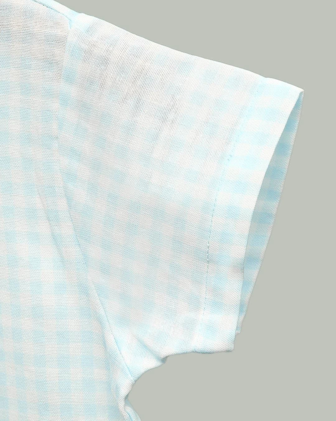Bộ tay ngắn bé trai Lullaby NH936R màu trắng - xanh dương 5