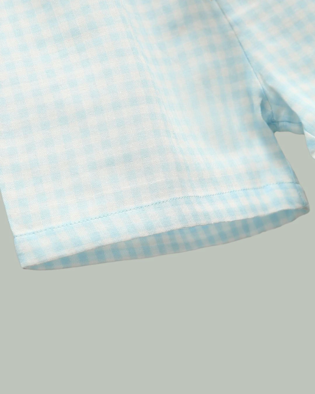 Bộ tay ngắn bé trai Lullaby NH936R màu trắng - xanh dương 8