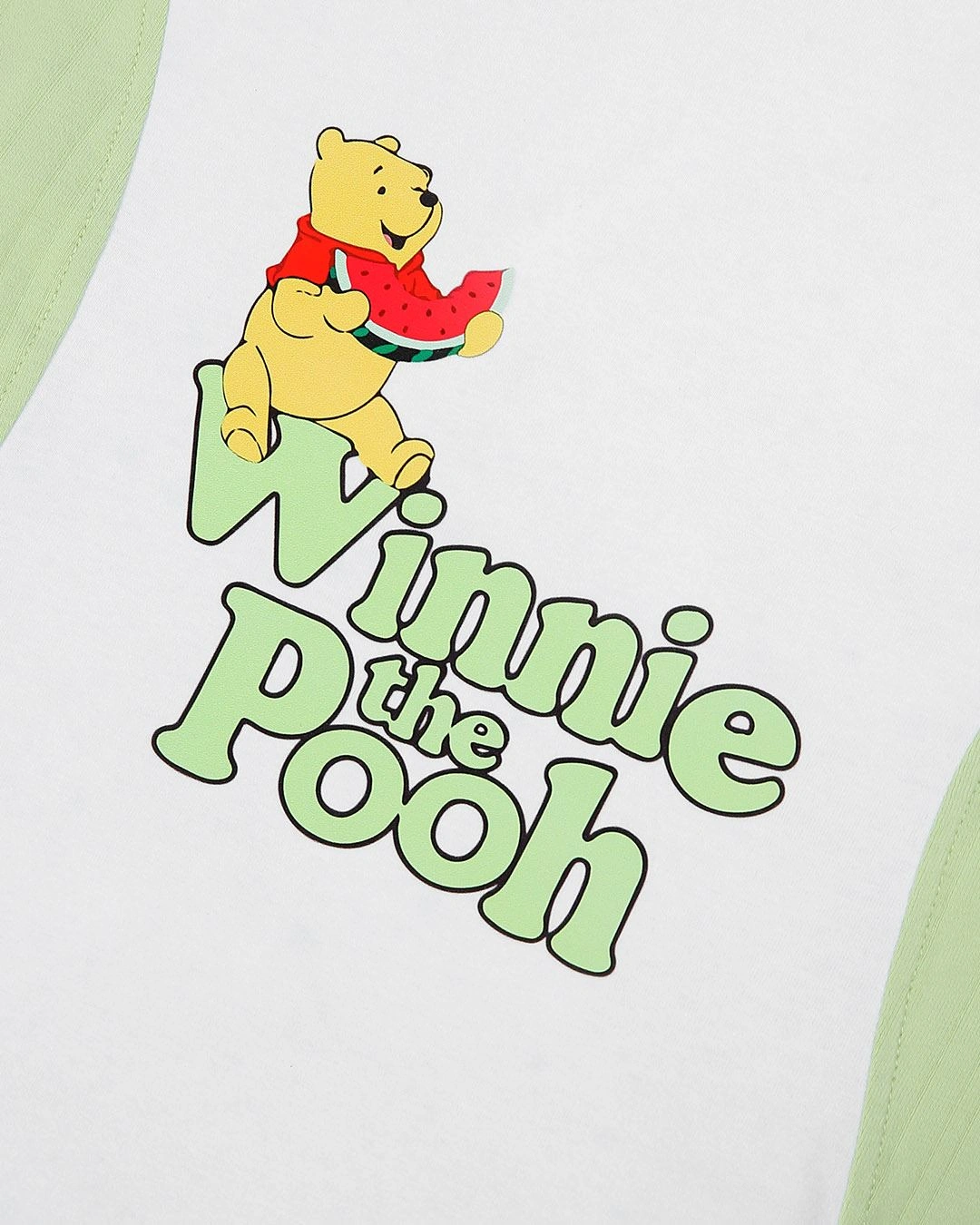 Bộ tay ngắn bé trai Pony Kids in gấu Pooh màu trắng - nâu 21