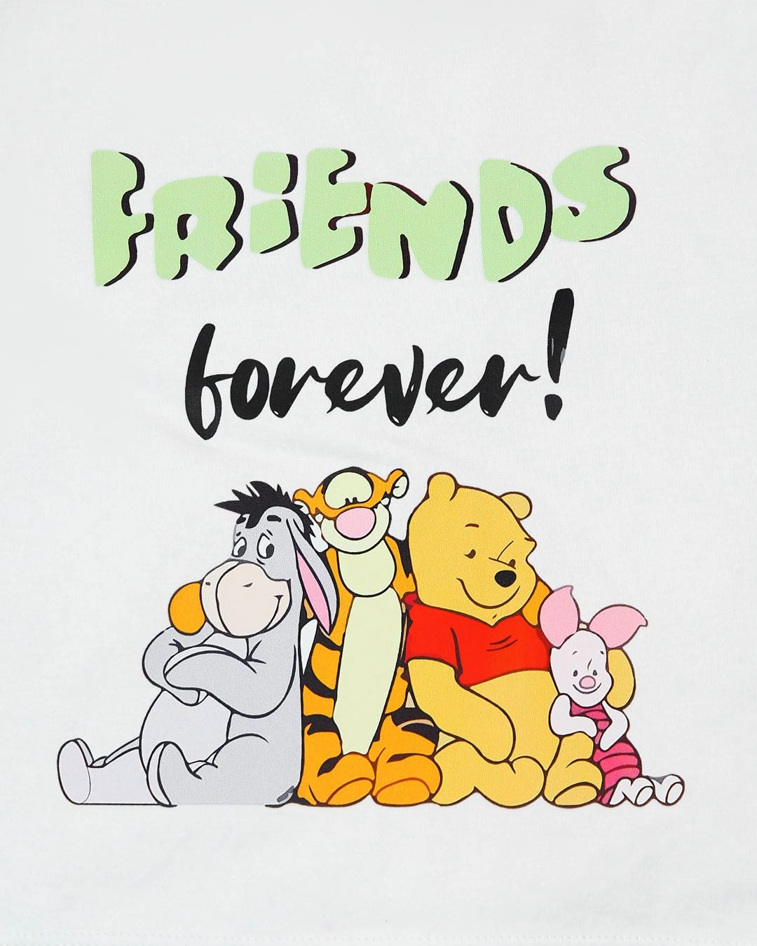 Bộ tay ngắn bé trai Pony Kids in gấu Pooh màu trắng - nâu 22