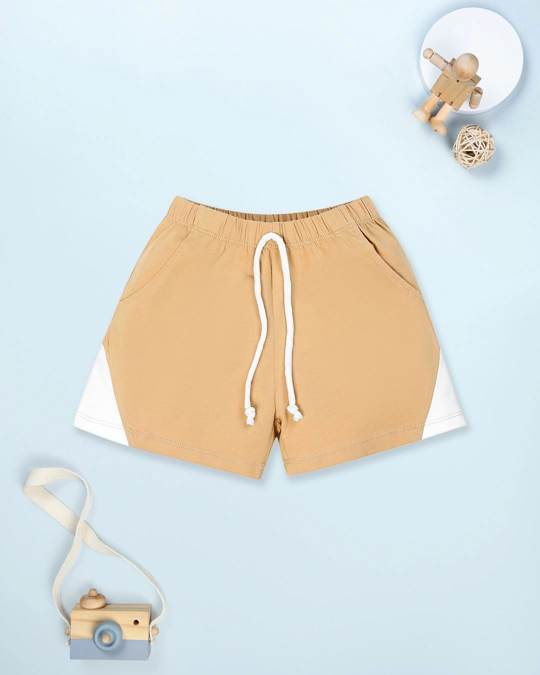 Bộ tay ngắn bé trai Pony Kids in gấu Pooh màu trắng - nâu 9