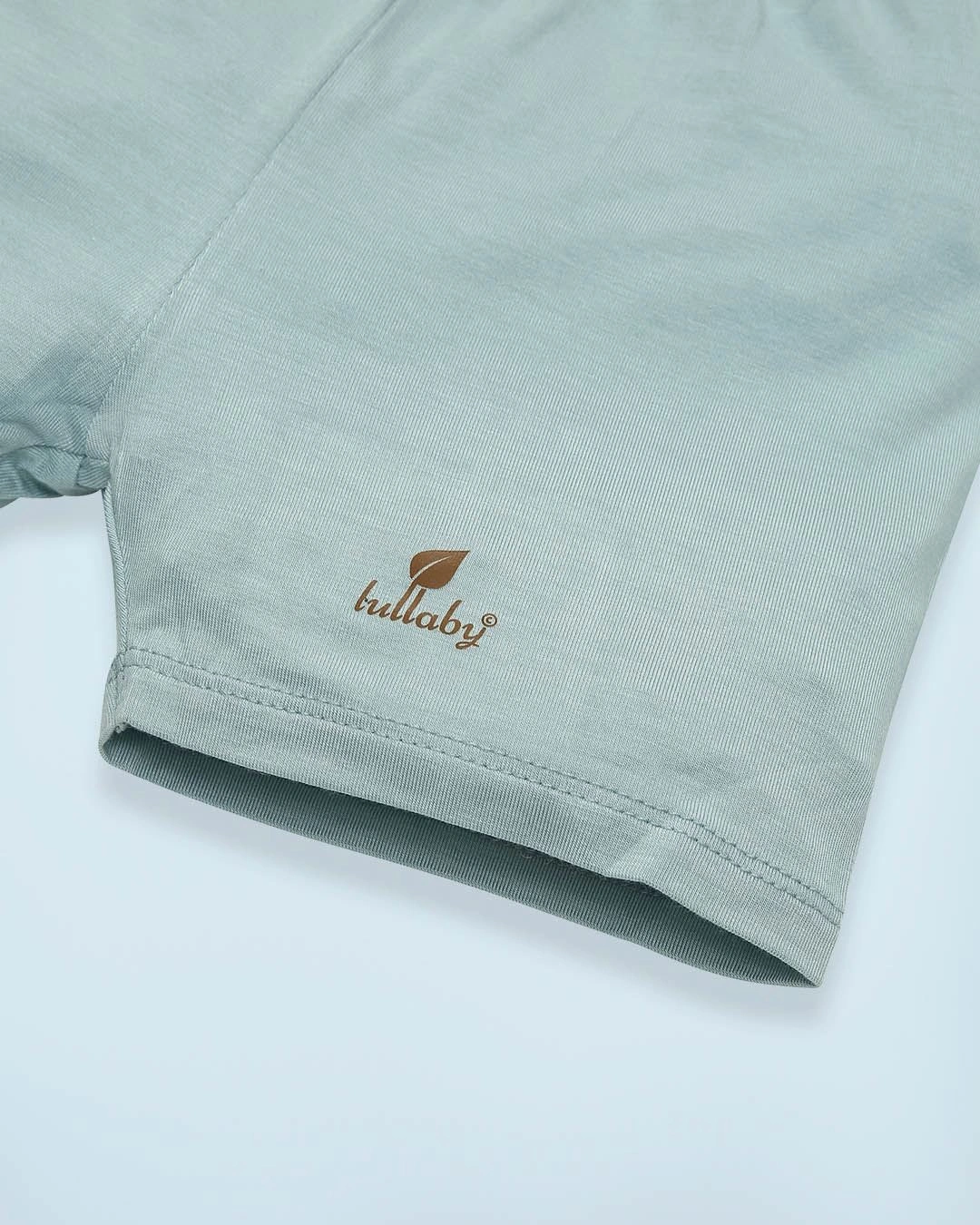 Bộ tay ngắn bé trai Lullaby NH700R màu be - xanh cổ vịt 9