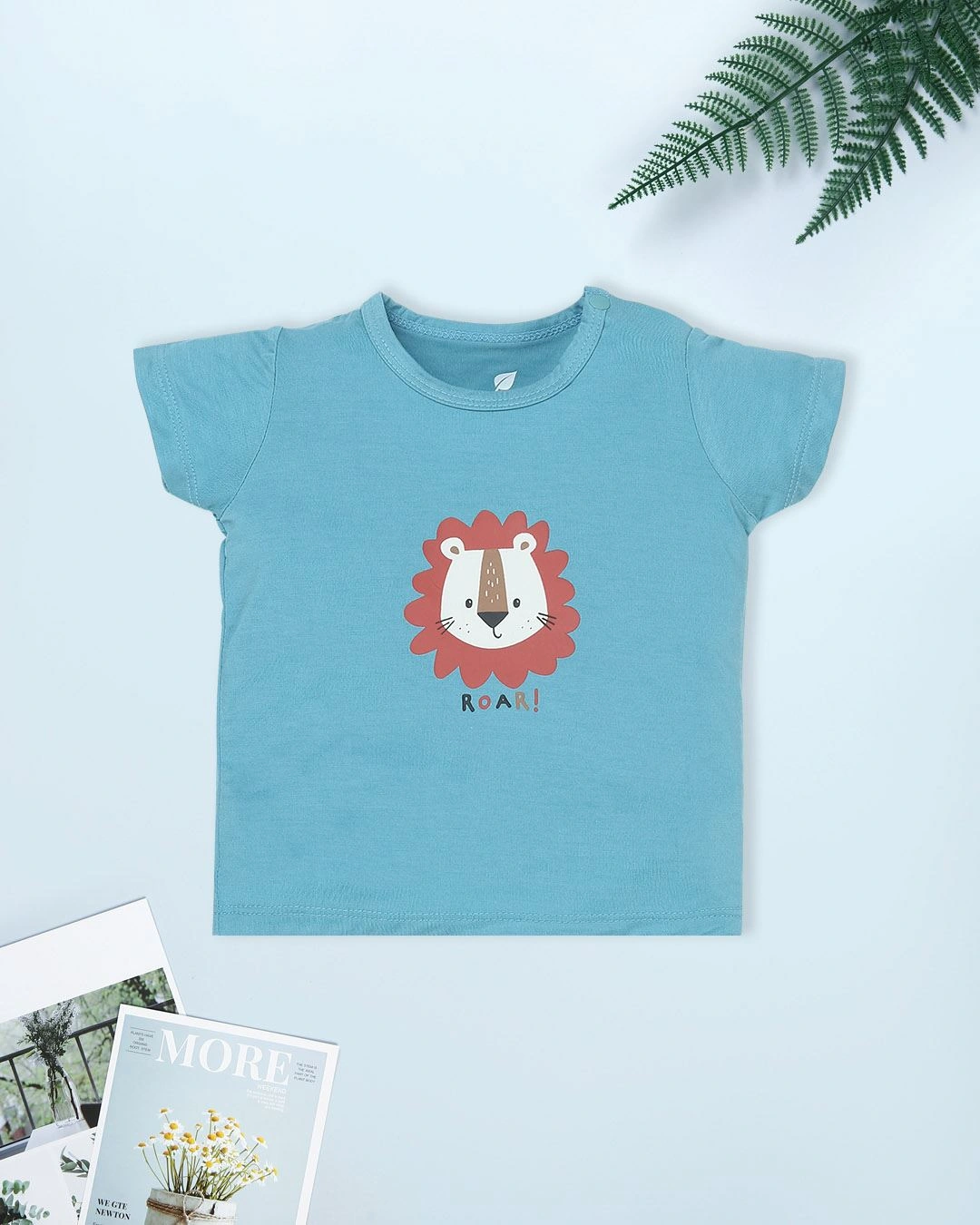 Bộ tay ngắn bé trai Lullaby NH982R màu nâu 13