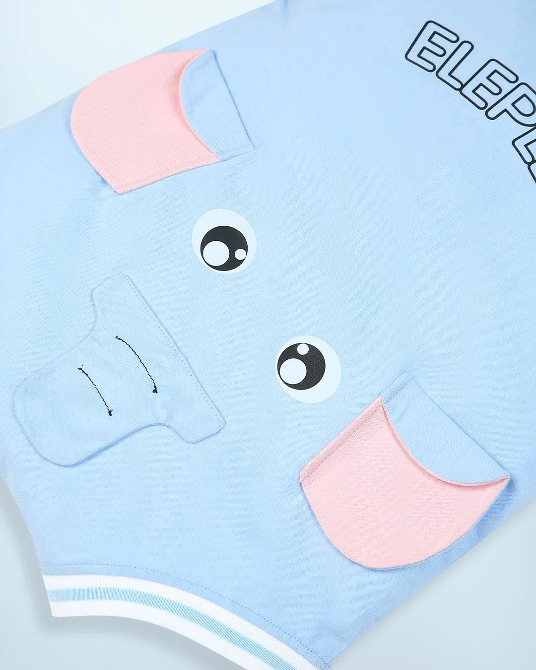 Bodysuit bé trai Pony Kids in voi màu xanh dương 8