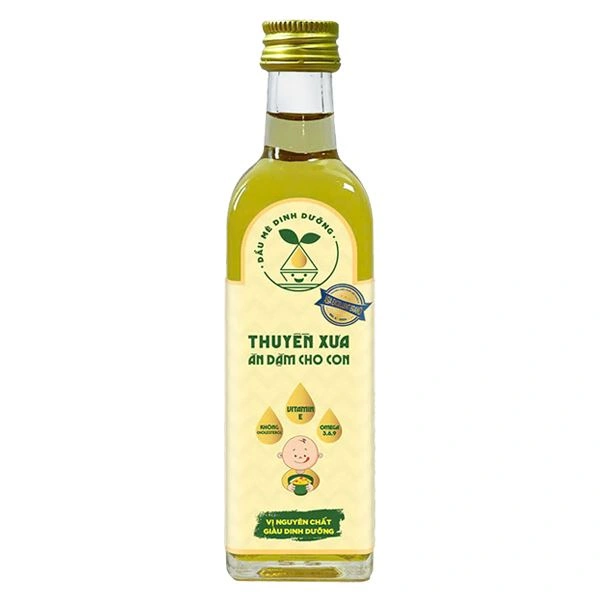 Dầu mè Thuyền Xưa ăn dặm cho bé chai 65 ml - Giao bao bì ngẫu nhiên