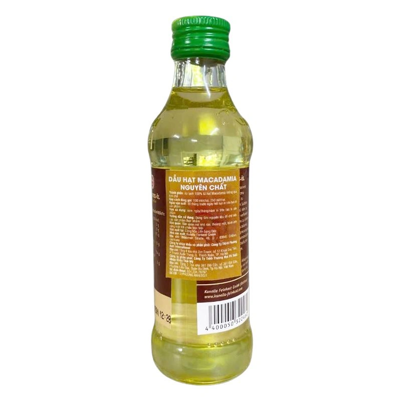 Dầu macca Kunella ăn dặm cho bé chai 100 ml (từ 6 tháng) 2