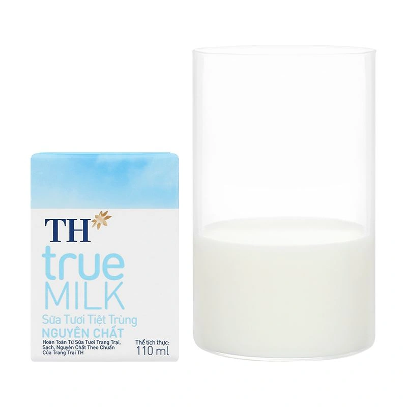 Lốc 4 hộp sữa tươi tiệt trùng TH true MILK không đường 110 ml (từ 1 tuổi) 22