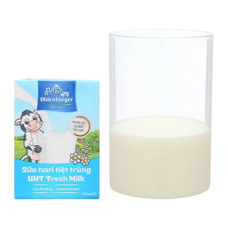 Thùng 48 hộp sữa tươi tiệt trùng Oldenburger có đường 110 ml (từ 1 tuổi) 13