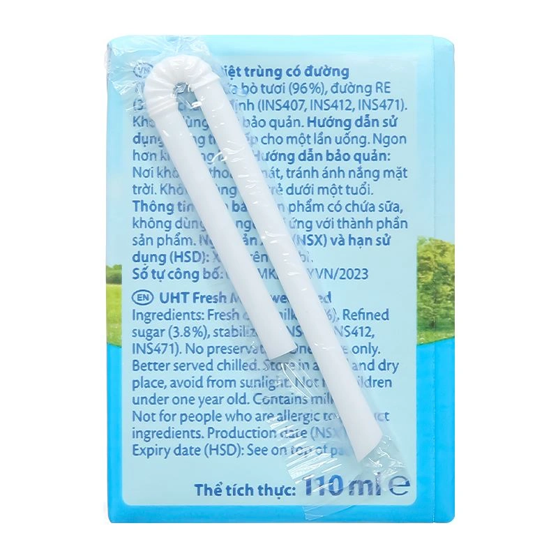 Thùng 48 hộp sữa tươi tiệt trùng Oldenburger có đường 110 ml (từ 1 tuổi) 10