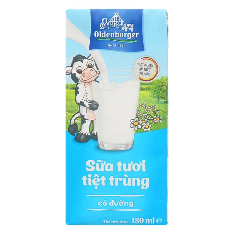 Lốc 4 hộp sữa tươi tiệt trùng Oldenburger có đường 180 ml (từ 1 tuổi) 7
