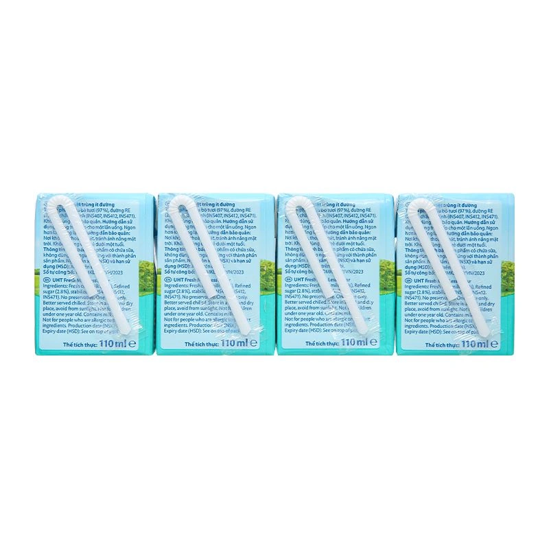 Thùng 48 hộp sữa tươi tiệt trùng Oldenburger ít đường 110 ml (từ 1 tuổi) 7