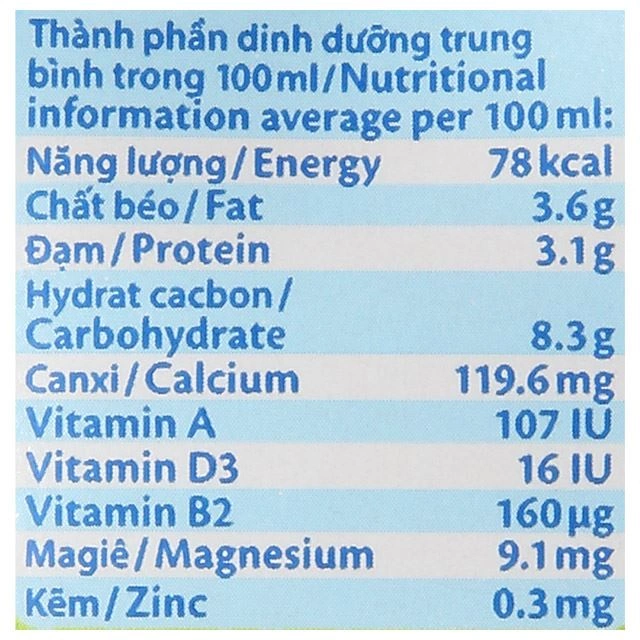 Lốc 4 hộp sữa tươi tiệt trùng Oldenburger ít đường 180 ml (từ 1 tuổi) 13