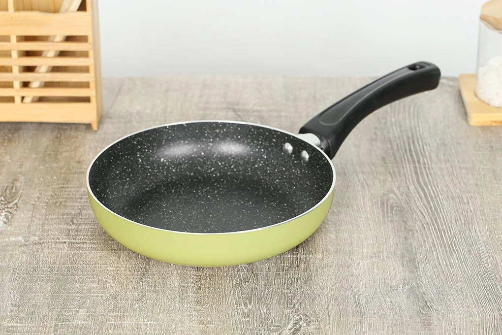 Chảo nhôm chống dính vân đá đáy từ 20 cm Elmich EL-5748AO20 2