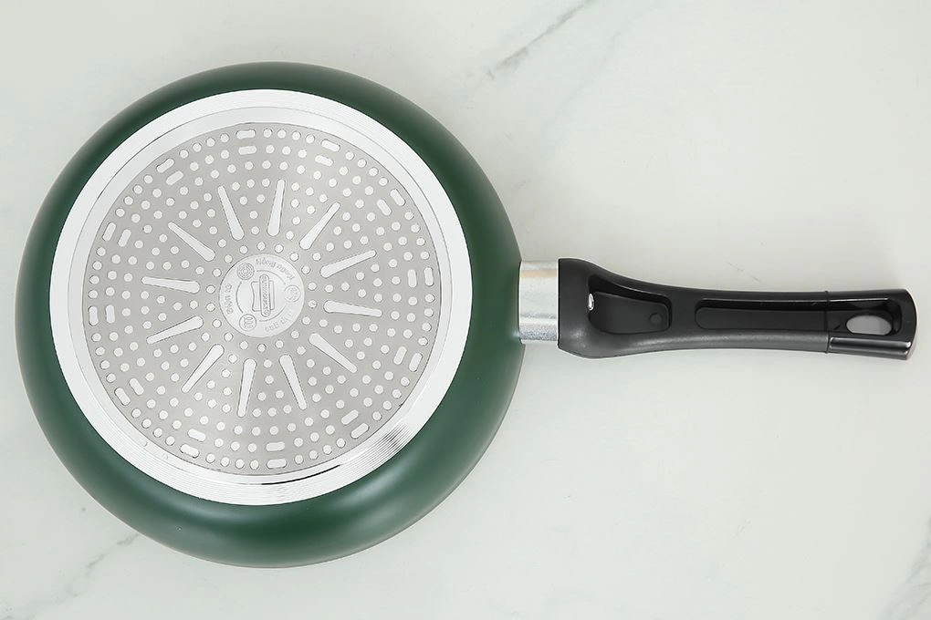 Chảo nhôm chống dính vân đá đáy từ 24 cm Sunhouse SH24G 5