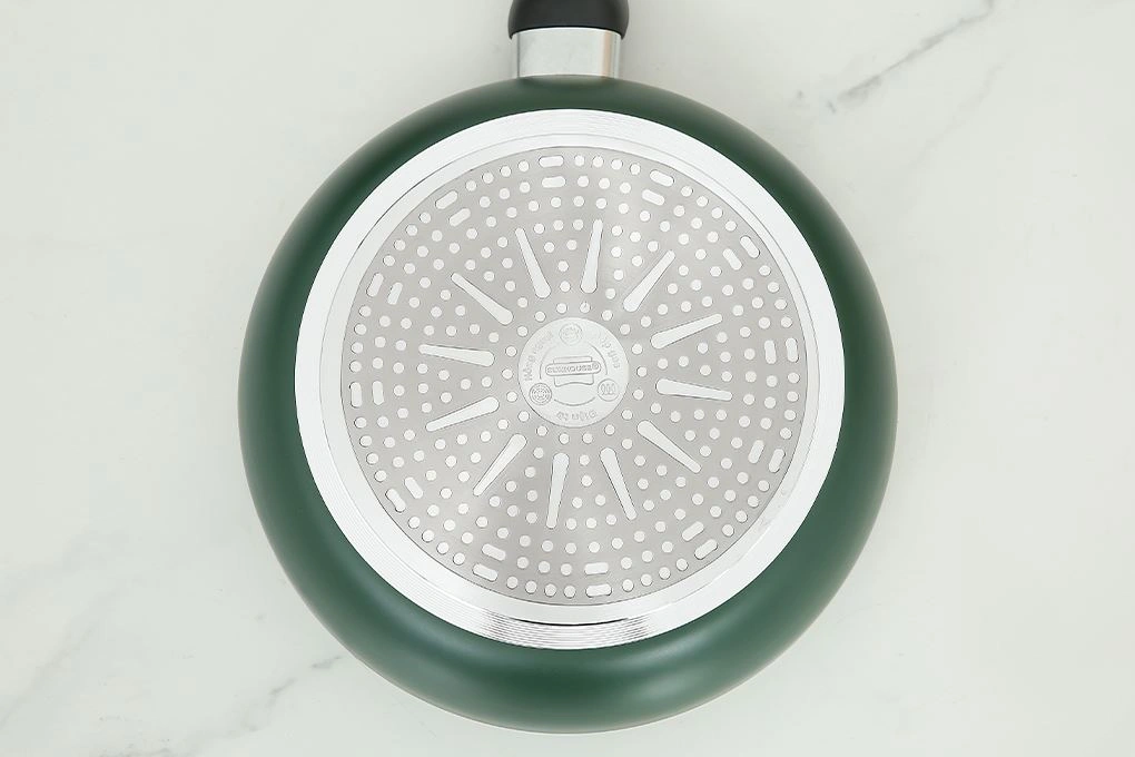 Chảo nhôm chống dính vân đá đáy từ 24 cm Sunhouse SH24G 7